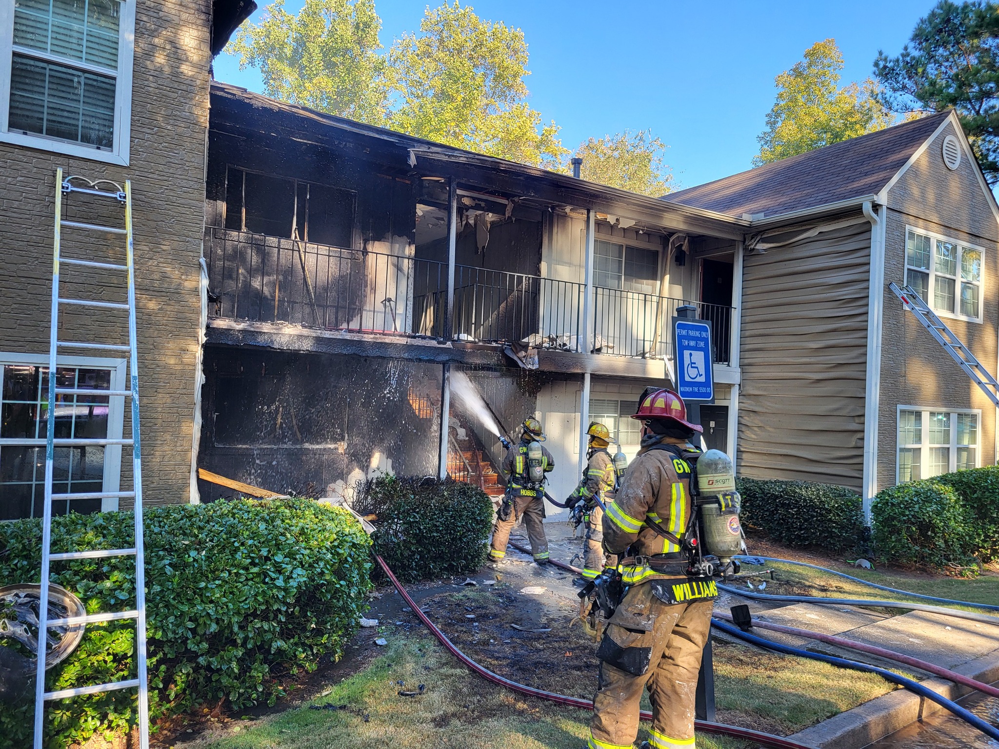 Apartment Fire in Norcross Displaces 20 Residents