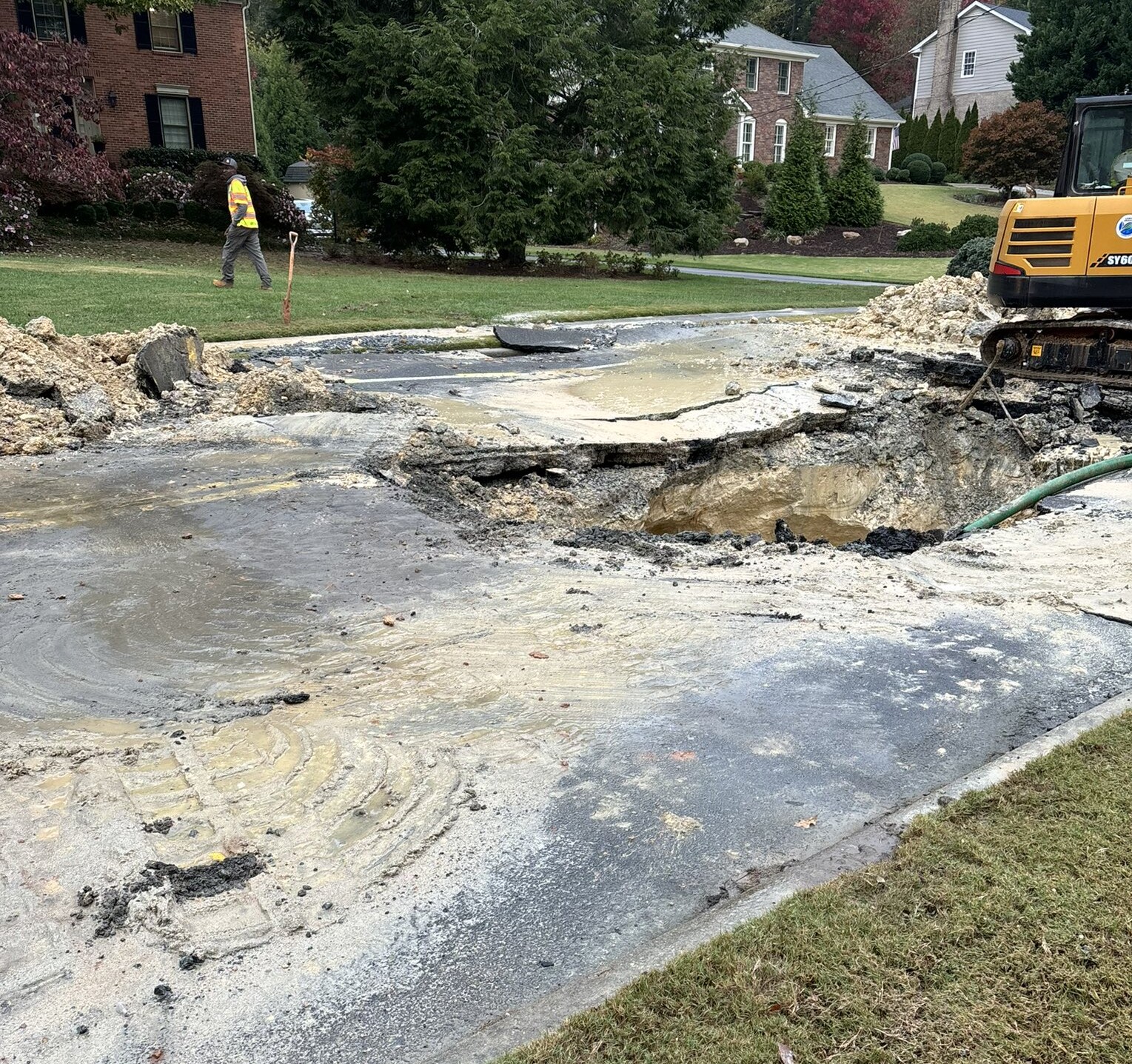 A water main break near Dunwoody High School has necessitated student relocation to Chamblee High School. The burst, located on Vermack Road, has disrupted water service and impacted local residents. City officials expect traffic and services to be affected for an extended period, highlighting the urgent need for infrastructure maintenance.