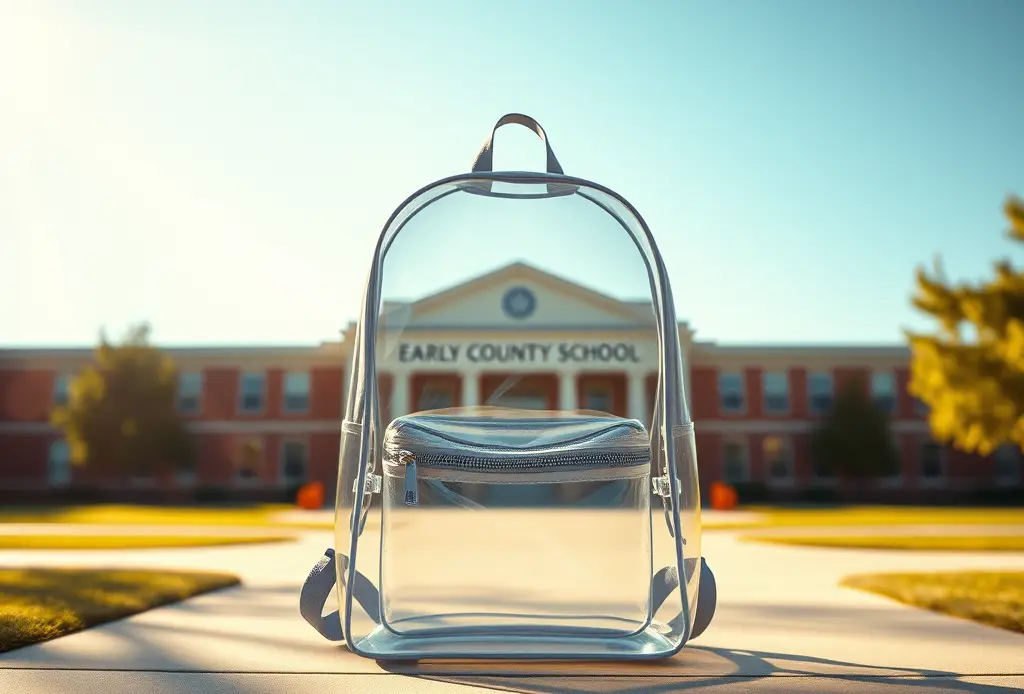 Clear backpack Early County High School