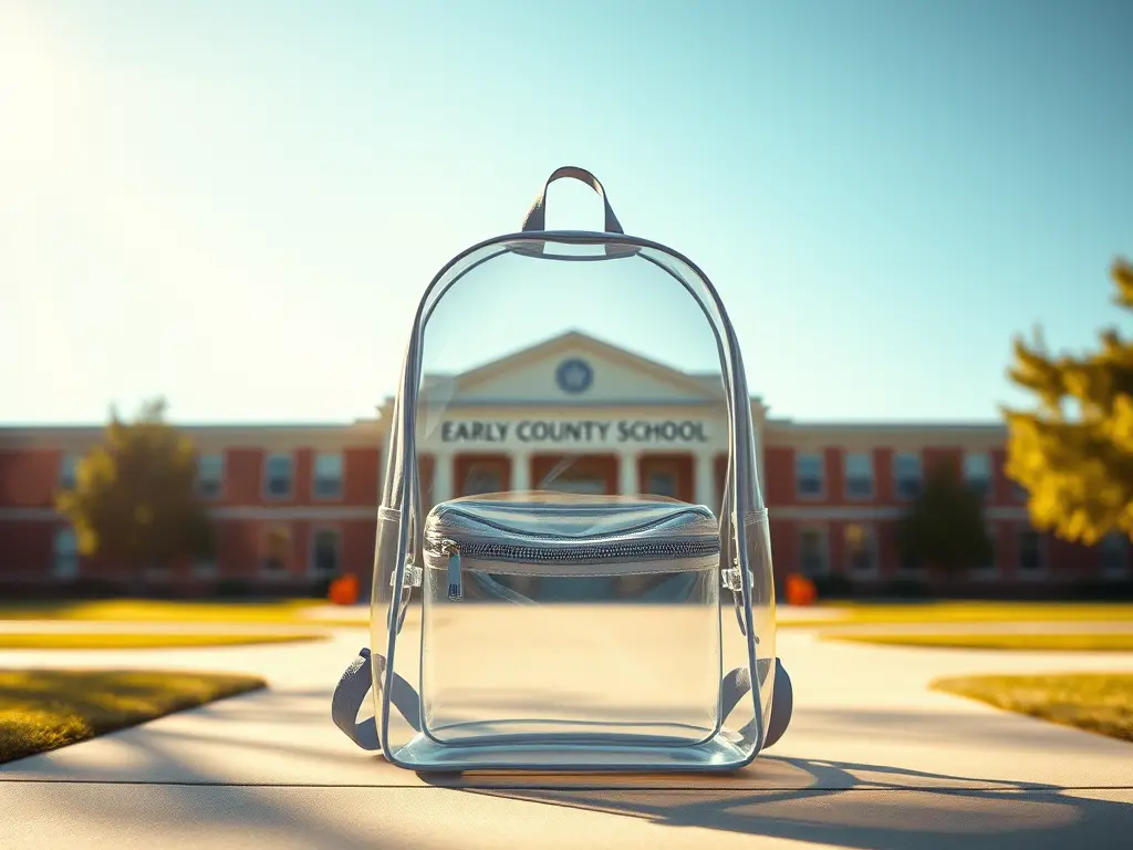 Clear backpack Early County High School