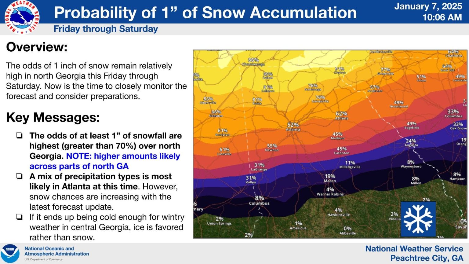 Snow Forecast For Friday Has Changed Here's How