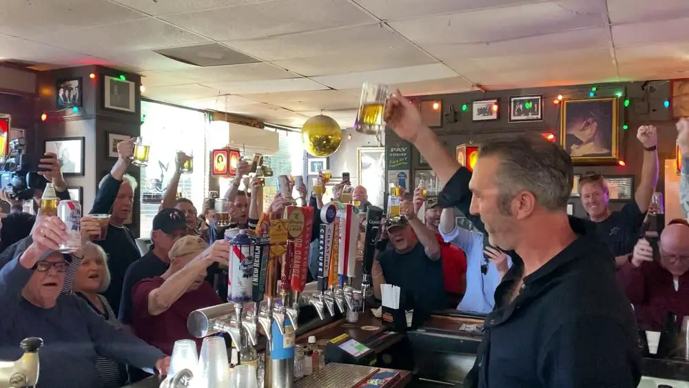 Throngs of regulars packed the tiny one-room tavern not just to drink cheap PBRs, but to pay tribute to a special visitor from long ago: former President Jimmy Carter, who died Sunday at 100.