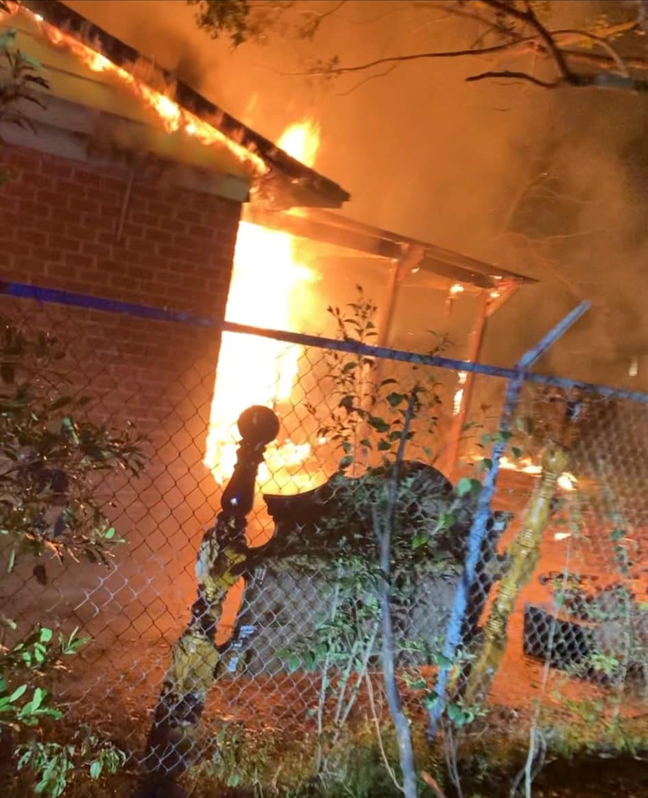 A fire at a home in Valdosta on Sunday night left one person displaced but caused no injuries, according to officials.