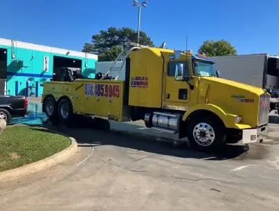 What We Know: A yellow 2015 Kenworth T800 tow truck was stolen from the owner's driveway near Collinsworth Road on May 3. The theft appears to have occurred while the vehicle was parked at a residential property, suggesting the thieves specifically targeted this commercial vehicle.