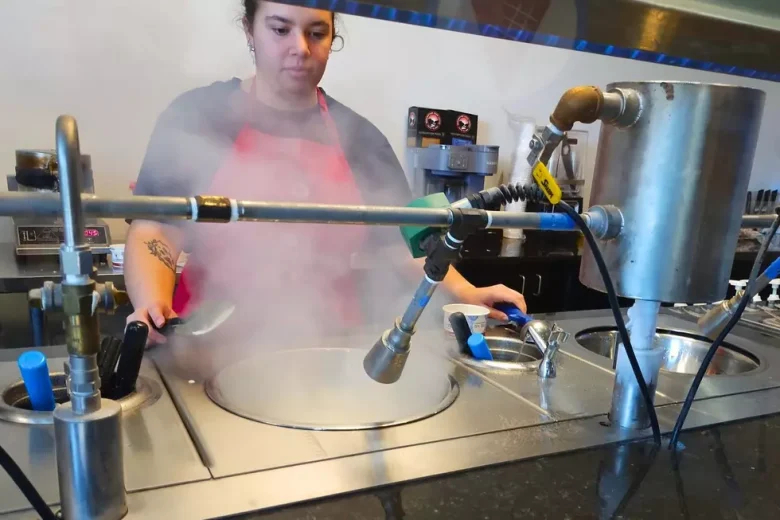Sub Zero Nitrogen Ice Cream will give away free ice cream to celebrate its 20th anniversary and National Ice Cream Day on July 19.