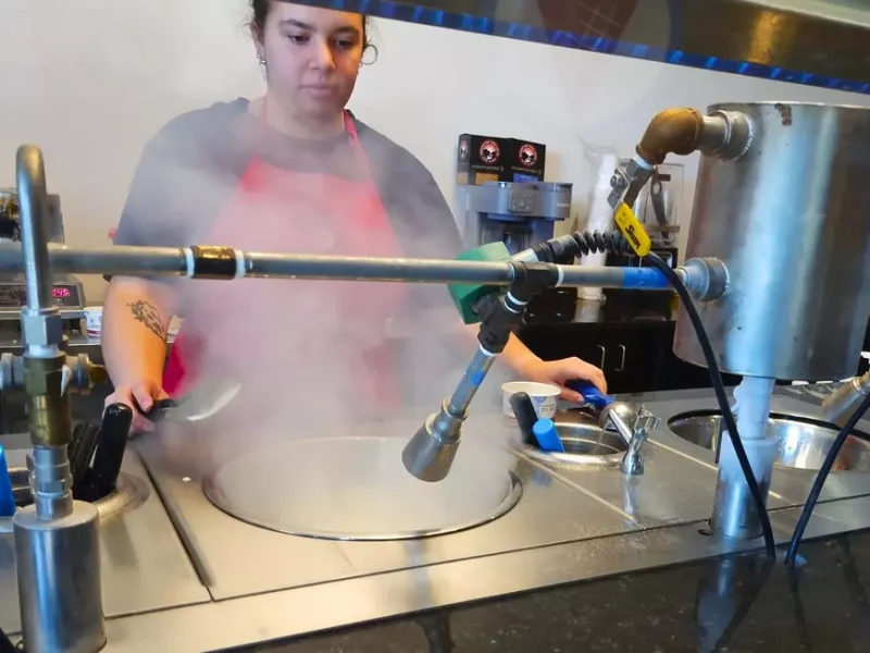 Sub Zero Nitrogen Ice Cream will give away free ice cream to celebrate its 20th anniversary and National Ice Cream Day on July 19.