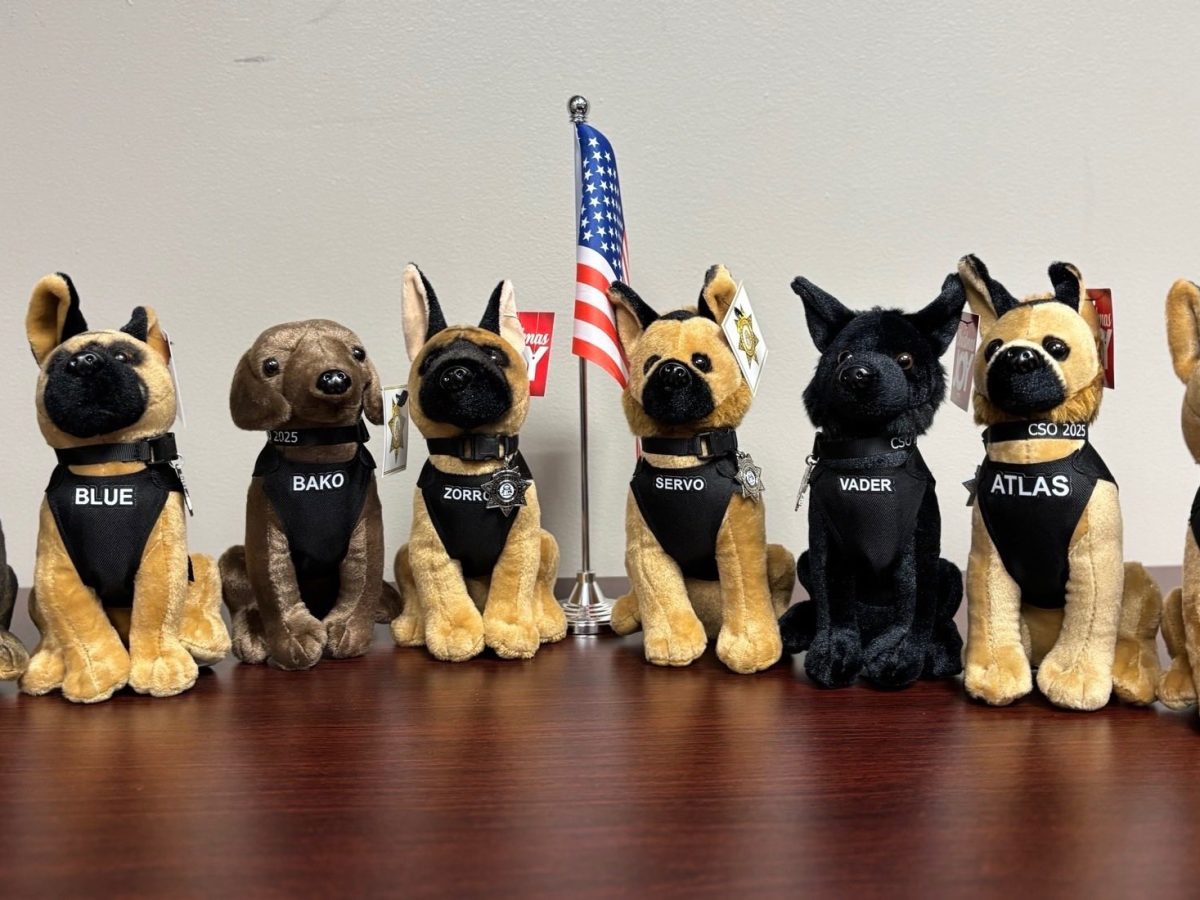The Cherokee Sheriff's Office is releasing limited-edition K9 plushies to support their Christmas Joy program, with sales beginning Friday, August 8.