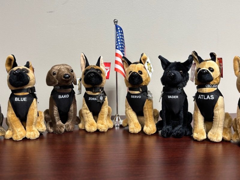 The Cherokee Sheriff's Office is releasing limited-edition K9 plushies to support their Christmas Joy program, with sales beginning Friday, August 8.