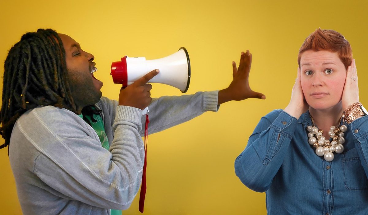 loudspeaker, bullhorn, loud, megaphone, speaker, freedom of speech, diversity, protest, shouting, message, communication, racism, loudspeaker, bullhorn, bullhorn, loud, loud, loud, loud, loud, megaphone, megaphone, megaphone, racism, racism