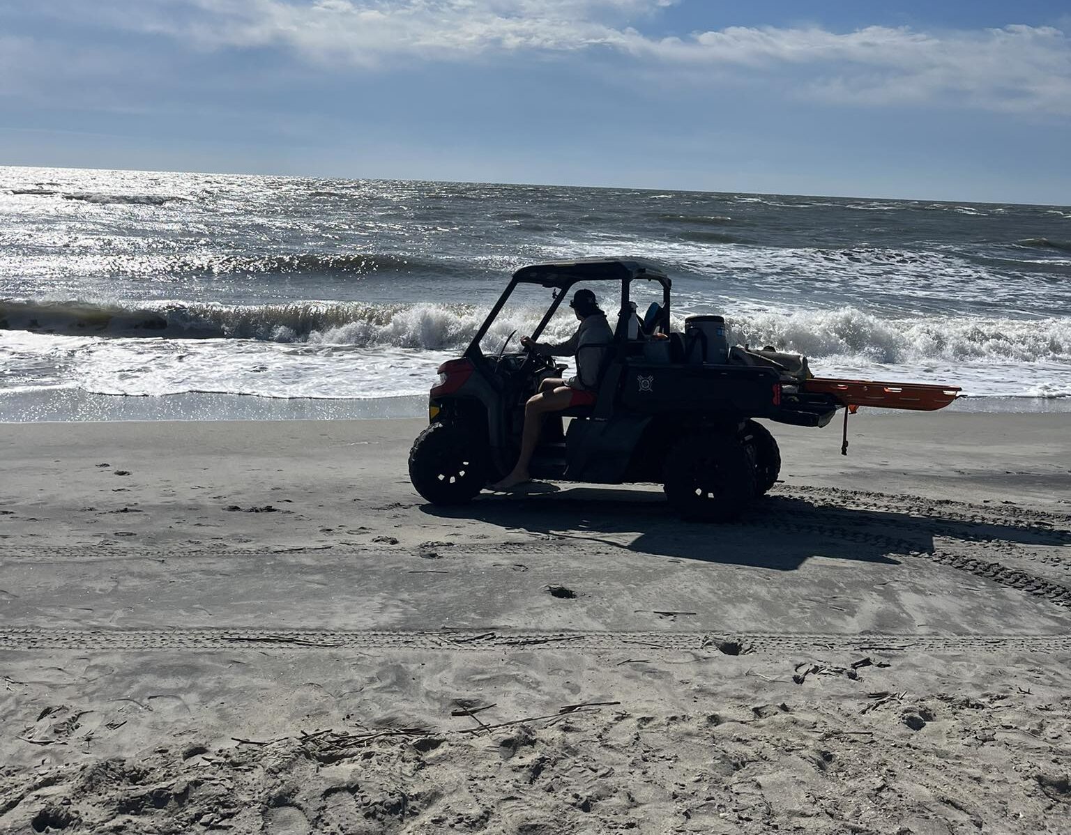 Rip Currents on Tybee Island Today