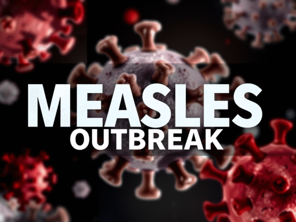 Create A High Resolution News Graphic That Says Measles Outbreak 4 608x456