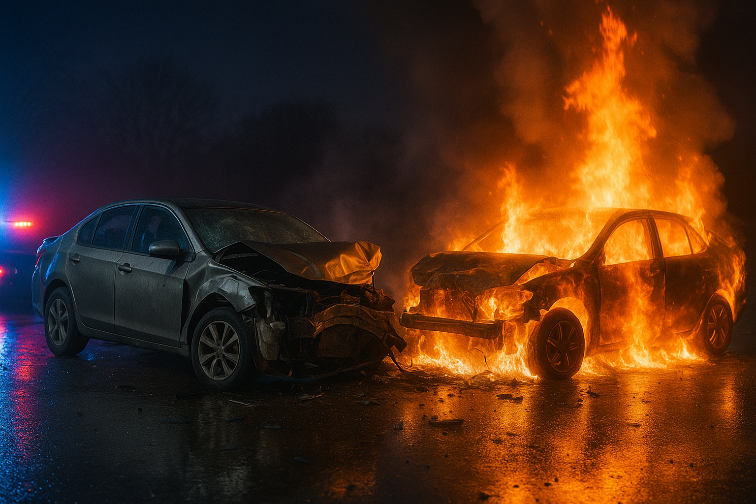 Two Killed in Fiery Wrong-Way Crash on Athens Inner Loop