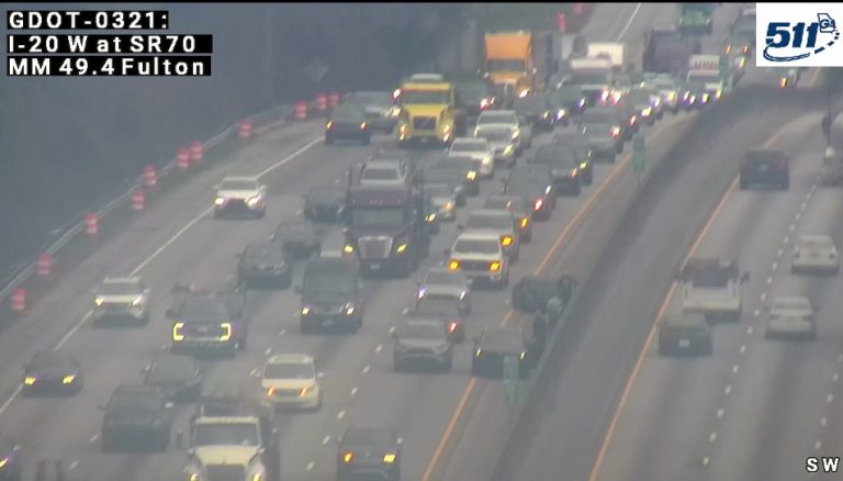 All Lanes Reopen After Crash Blocked I-20 East In Fulton County