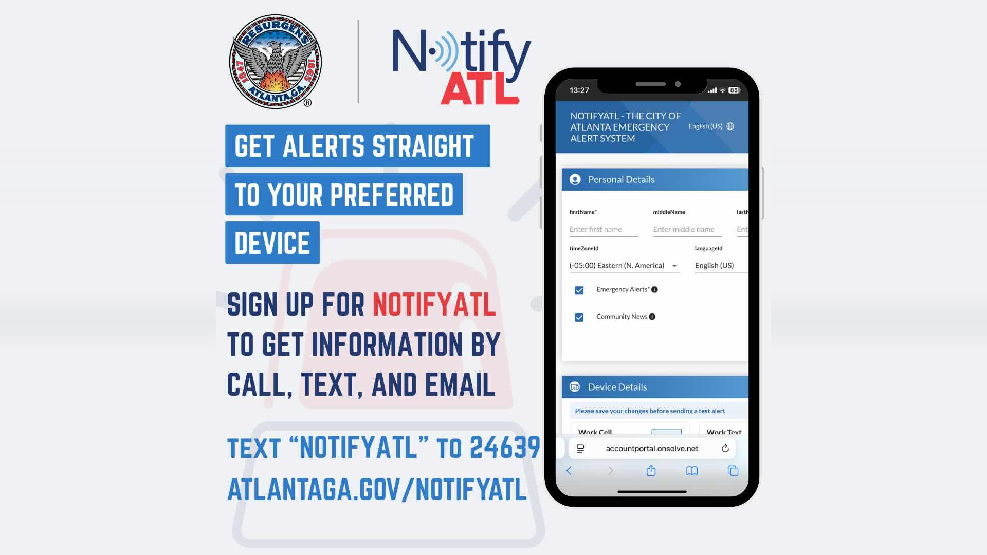 How Do You Get Atlanta Emergency Alerts?