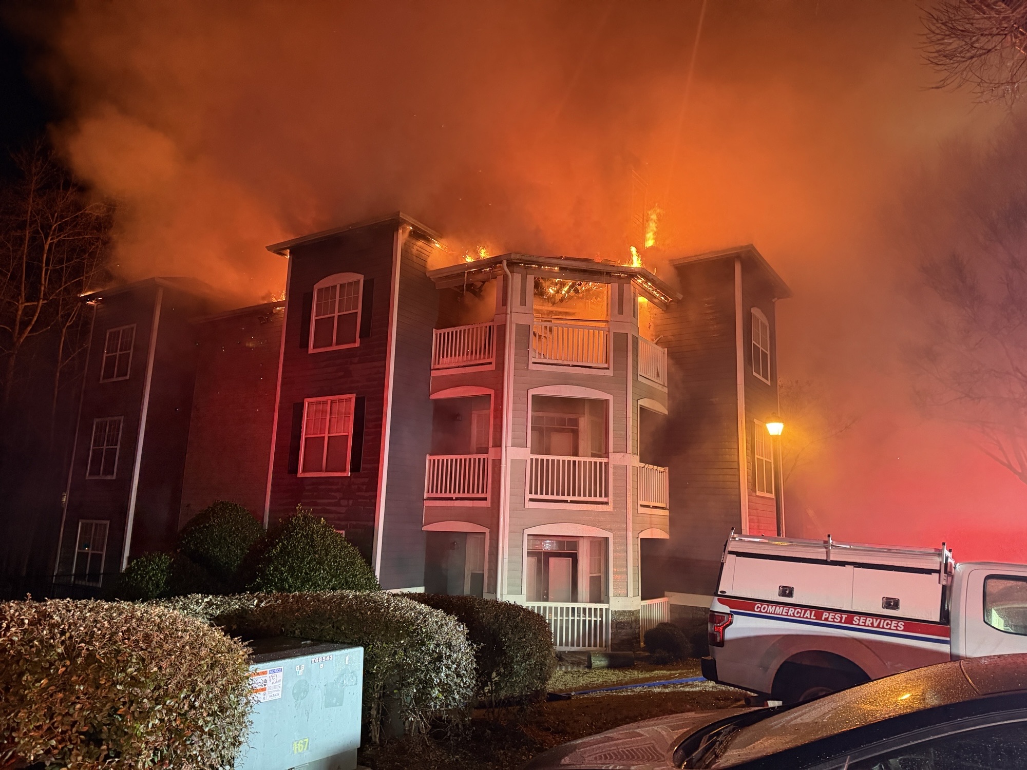 Firefighters Rescue Trapped Residents From Duluth Apartment Fire