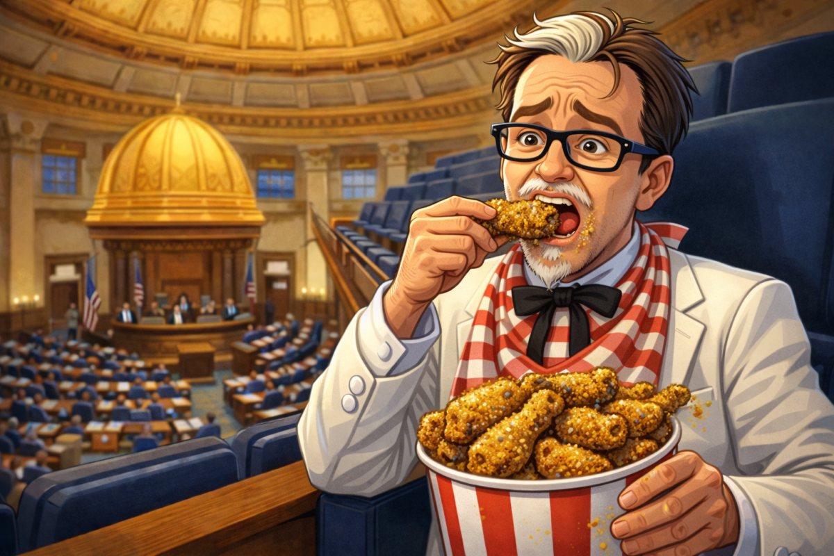 The Gold Dome goes to the birds over chicken wings