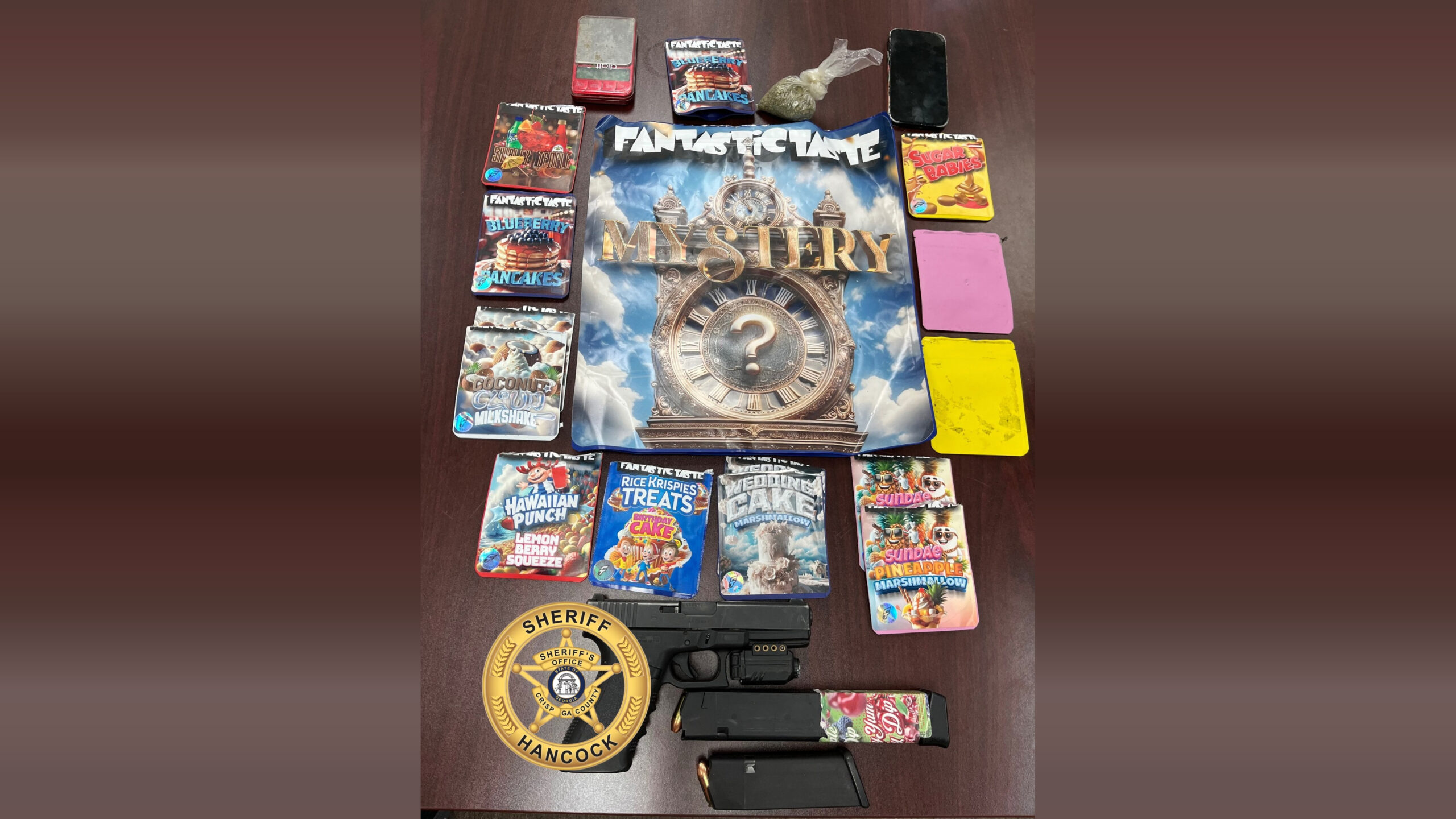 A routine traffic stop turned into a major arrest in Crisp County