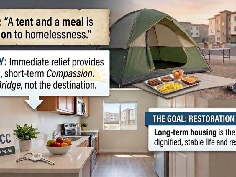 Cherokee County homeless coalition says tents and meals alone won’t end homelessness