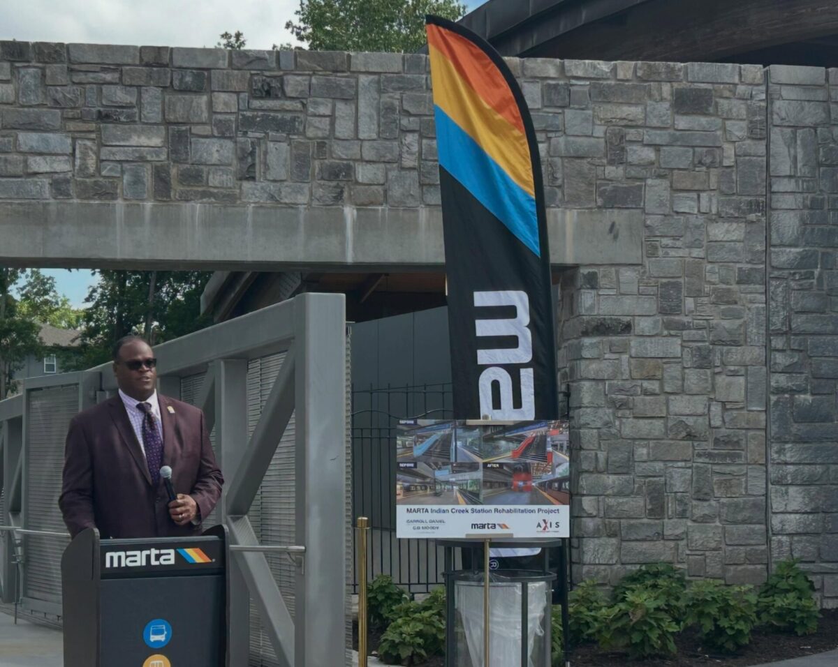 New pedestrian bridge opens at MARTA's Indian Creek Station