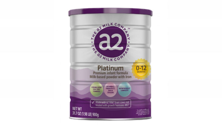 Baby formula sold in US recalled over toxin risk Image Of Front Of Can A2 Platinum Infant Formula USA Label Pillarbox 768x432