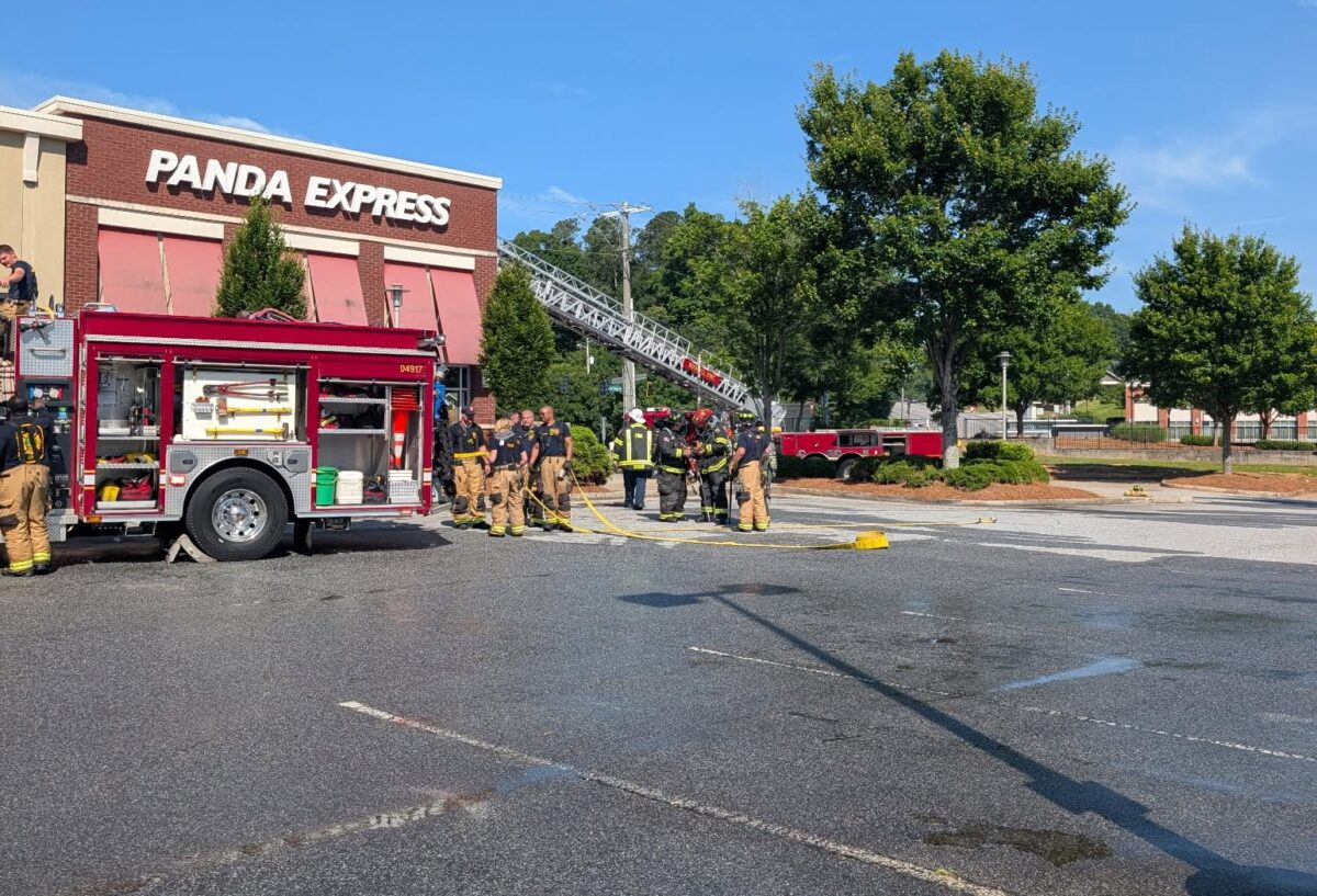 Roswell Panda Express damaged in kitchen fire Saturday