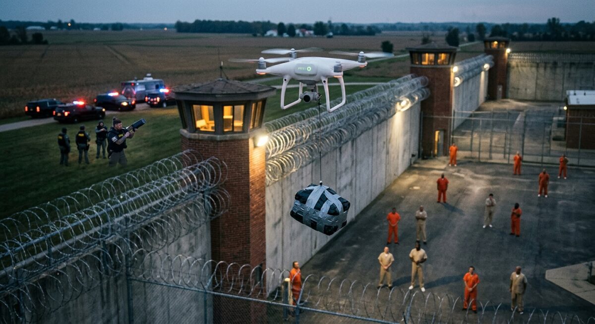 GROUNDED: Macon drone ring busted airdropping meth and saw blades into 10 prisons