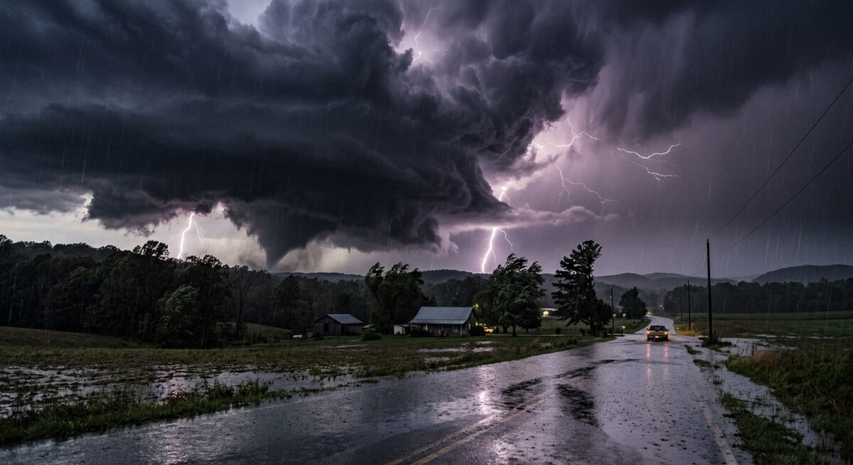 Severe storms and dangerous heat hit Georgia Monday